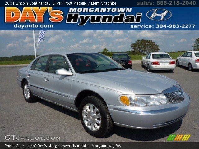 2001 Lincoln Continental  in Silver Frost Metallic