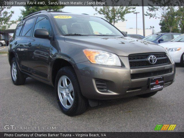 2009 Toyota RAV4 4WD in Sandy Beach Metallic