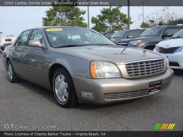 2003 Cadillac DeVille Sedan in Bronzemist