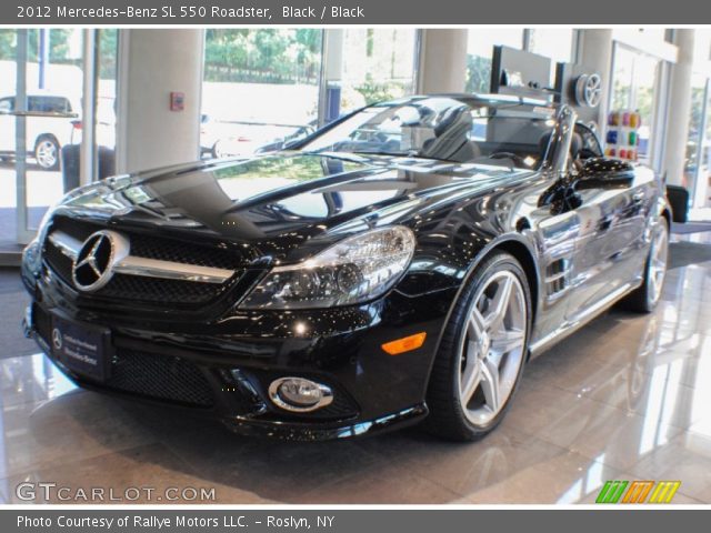 2012 Mercedes-Benz SL 550 Roadster in Black