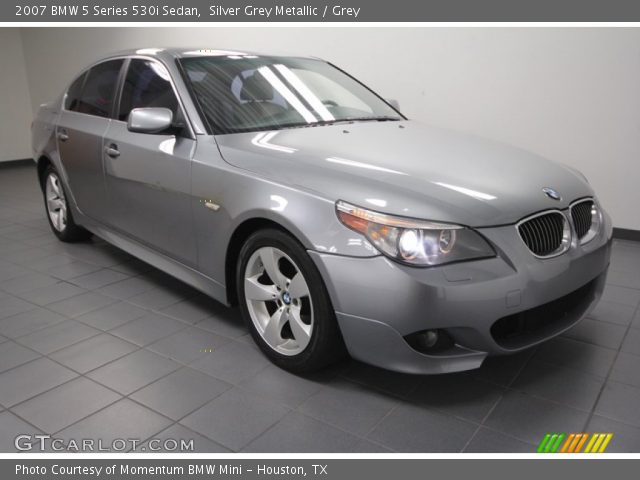 2007 BMW 5 Series 530i Sedan in Silver Grey Metallic
