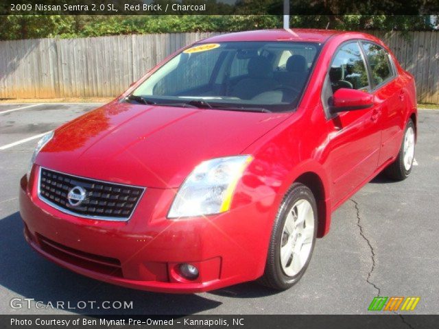 2009 Nissan Sentra 2.0 SL in Red Brick