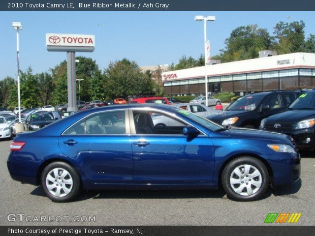 2010 Toyota Camry LE in Blue Ribbon Metallic