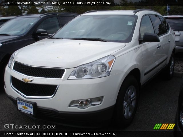 2012 Chevrolet Traverse LS AWD in White