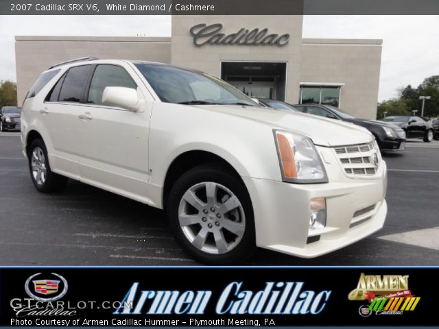 2007 Cadillac SRX V6 in White Diamond