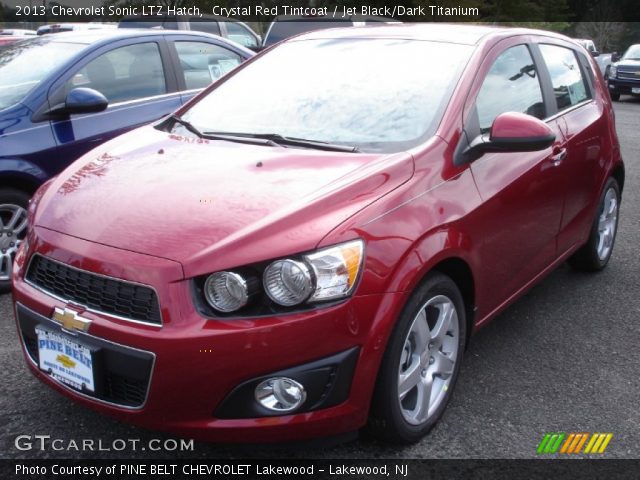 2013 Chevrolet Sonic LTZ Hatch in Crystal Red Tintcoat