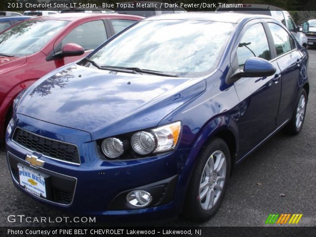 2013 Chevrolet Sonic LT Sedan in Blue Topaz Metallic