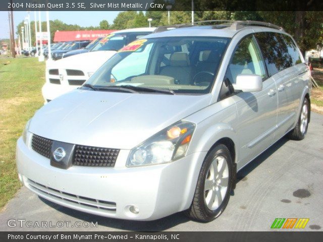 2004 Nissan Quest 3.5 SE in Silver Mist Metallic