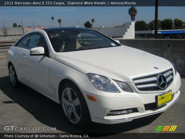2013 Mercedes-Benz E 350 Coupe in Diamond White Metallic