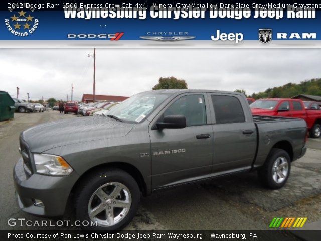 2012 Dodge Ram 1500 Express Crew Cab 4x4 in Mineral Gray Metallic