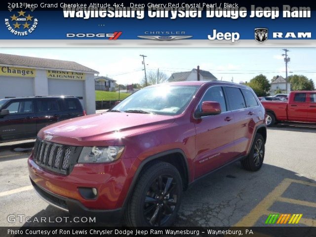 2012 Jeep Grand Cherokee Altitude 4x4 in Deep Cherry Red Crystal Pearl