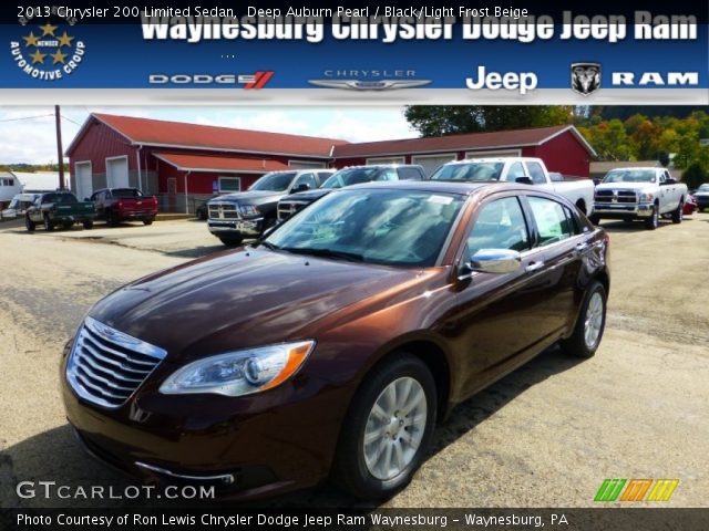 2013 Chrysler 200 Limited Sedan in Deep Auburn Pearl