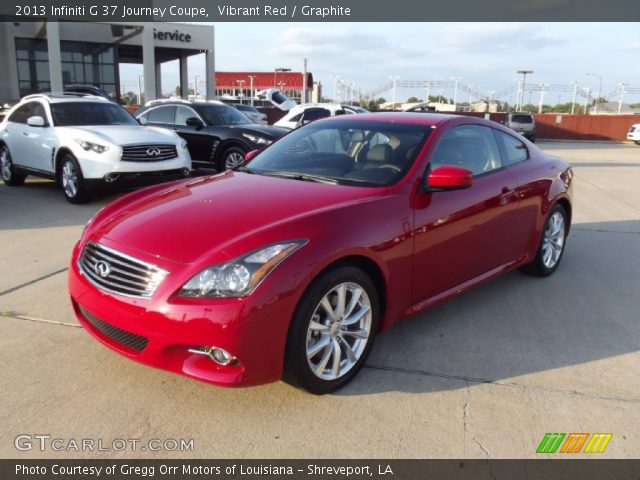 2013 Infiniti G 37 Journey Coupe in Vibrant Red