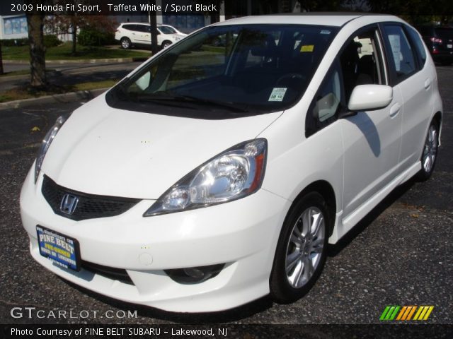 2009 Honda Fit Sport in Taffeta White