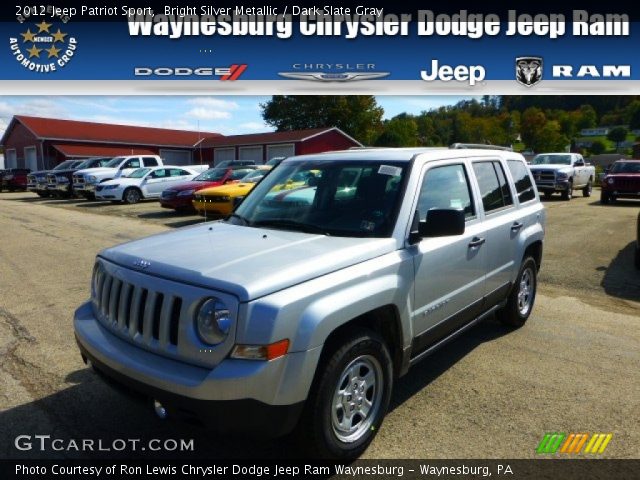 2012 Jeep Patriot Sport in Bright Silver Metallic