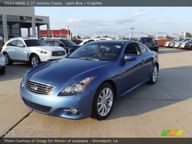 2013 Infiniti G 37 Journey Coupe in Lapis Blue