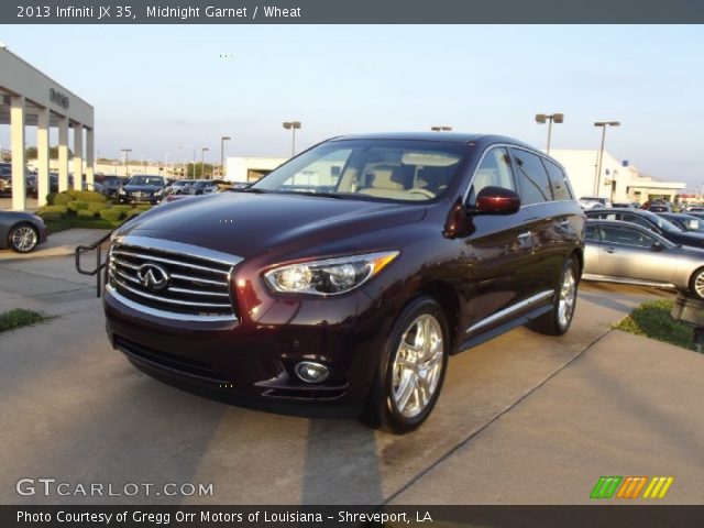 2013 Infiniti JX 35 in Midnight Garnet