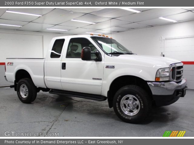 2003 Ford F350 Super Duty Lariat SuperCab 4x4 in Oxford White