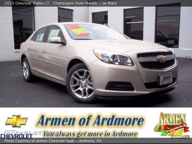 2013 Chevrolet Malibu LT in Champagne Silver Metallic