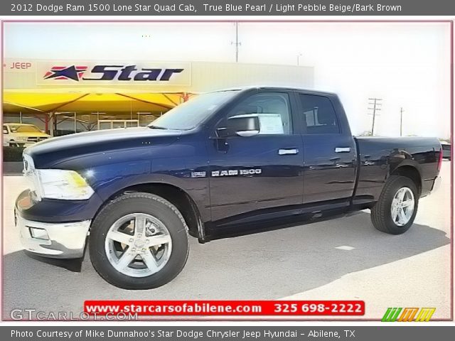 2012 Dodge Ram 1500 Lone Star Quad Cab in True Blue Pearl