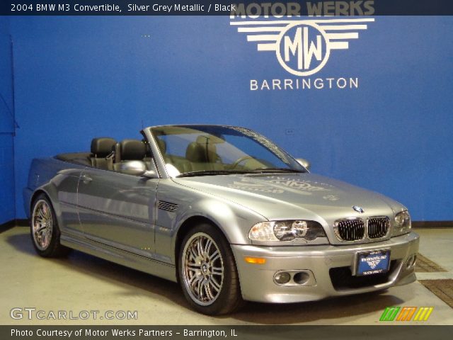 2004 BMW M3 Convertible in Silver Grey Metallic