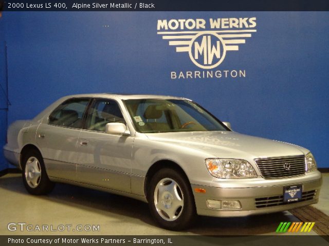 2000 Lexus LS 400 in Alpine Silver Metallic