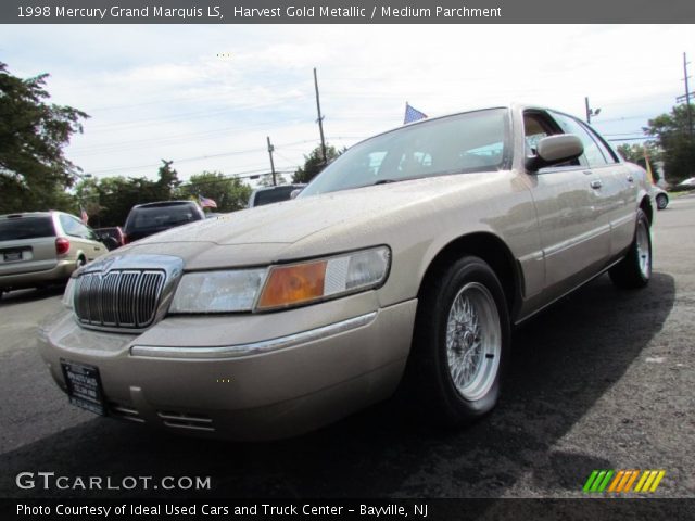 1998 Mercury Grand Marquis LS in Harvest Gold Metallic