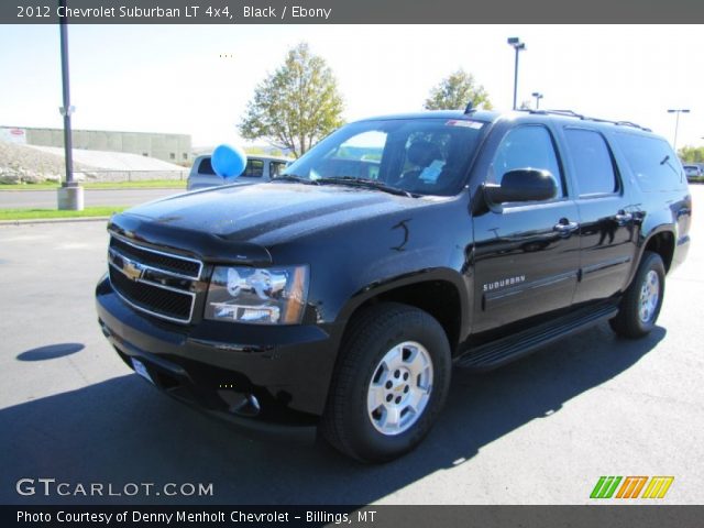 2012 Chevrolet Suburban LT 4x4 in Black