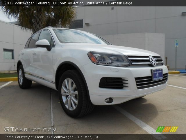 2013 Volkswagen Touareg TDI Sport 4XMotion in Pure White