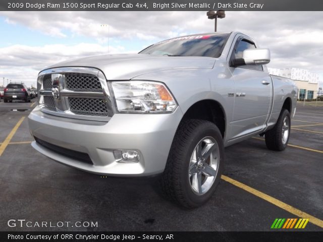 2009 Dodge Ram 1500 Sport Regular Cab 4x4 in Bright Silver Metallic