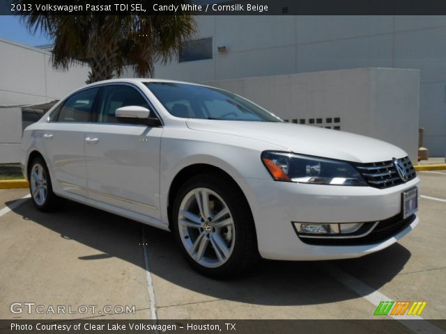 2013 Volkswagen Passat TDI SEL in Candy White