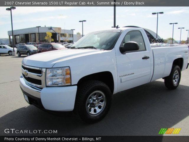 2007 Chevrolet Silverado 1500 LT Regular Cab 4x4 in Summit White