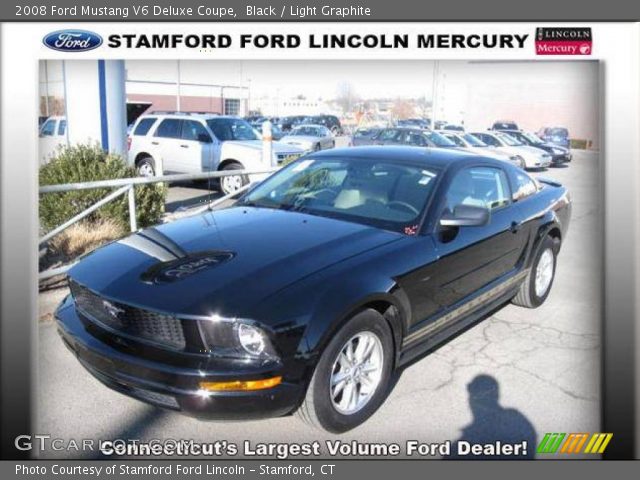 2008 Ford Mustang V6 Deluxe Coupe in Black