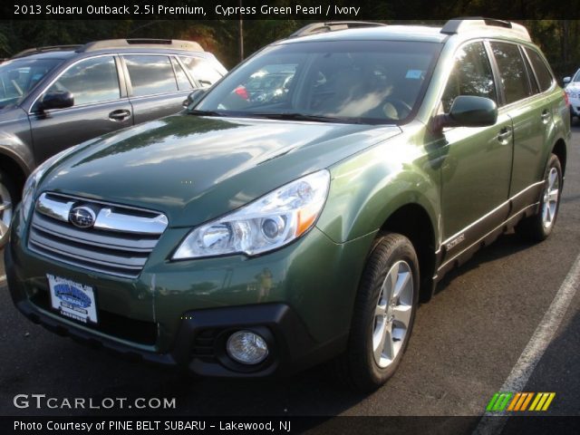 2013 Subaru Outback 2.5i Premium in Cypress Green Pearl