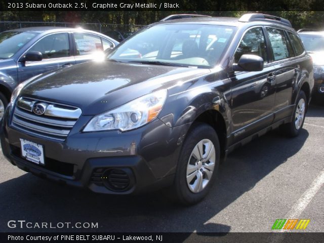 2013 Subaru Outback 2.5i in Graphite Gray Metallic