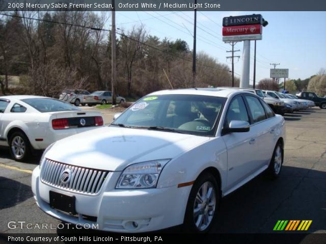 2008 Mercury Sable Premier Sedan in Oxford White