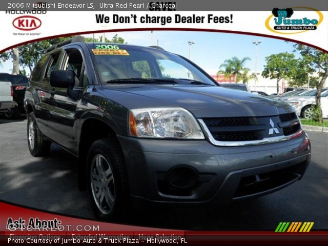 2006 Mitsubishi Endeavor LS in Ultra Red Pearl