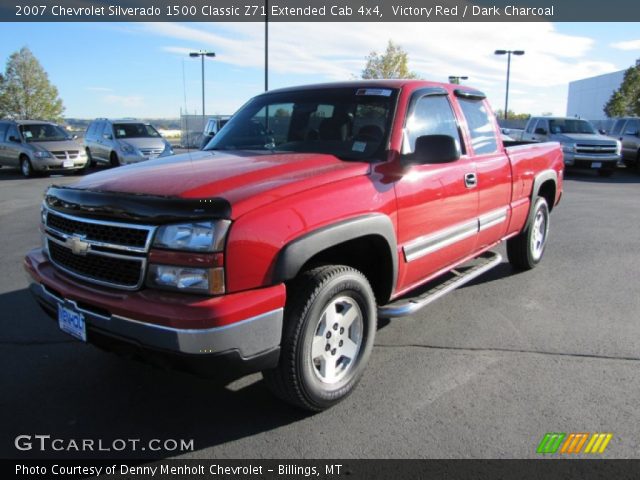 2007 Chevrolet Silverado 1500 Classic Z71 Extended Cab 4x4 in Victory Red