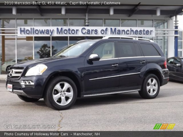 2010 Mercedes-Benz GL 450 4Matic in Capri Blue Metallic