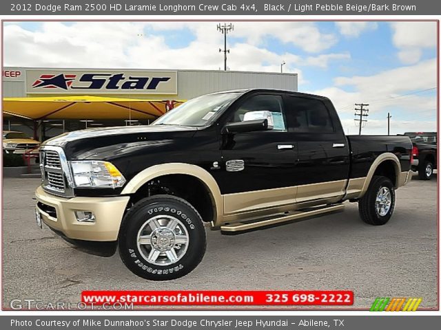 2012 Dodge Ram 2500 HD Laramie Longhorn Crew Cab 4x4 in Black