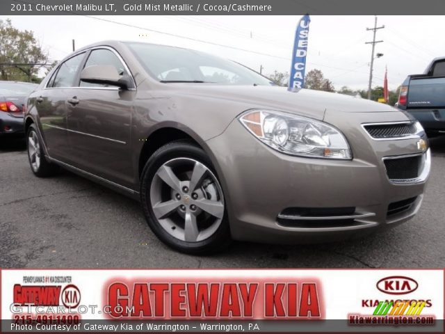 2011 Chevrolet Malibu LT in Gold Mist Metallic