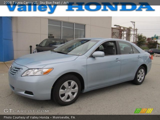 2008 Toyota Camry LE in Sky Blue Pearl