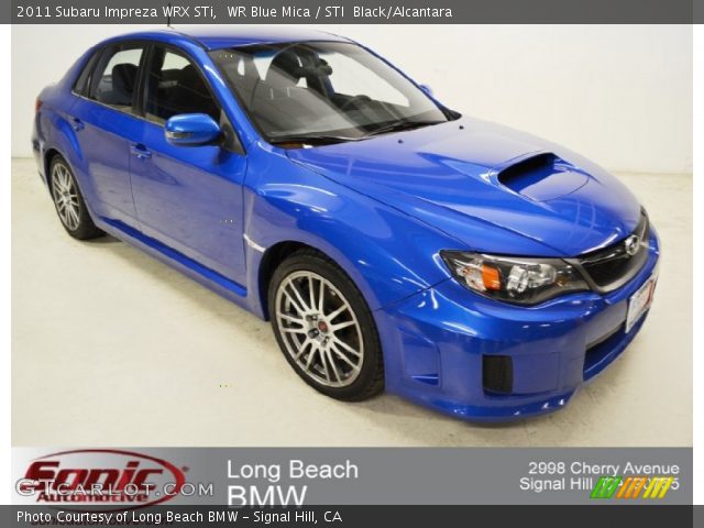 2011 Subaru Impreza WRX STi in WR Blue Mica