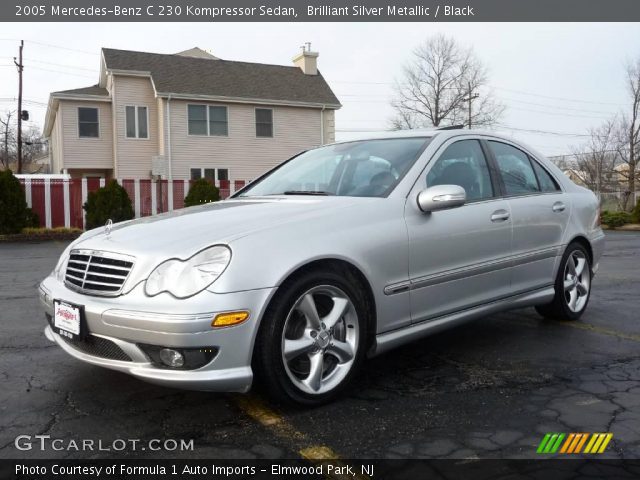 2005 Mercedes-Benz C 230 Kompressor Sedan in Brilliant Silver Metallic