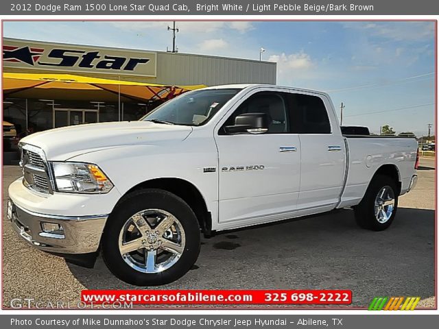 2012 Dodge Ram 1500 Lone Star Quad Cab in Bright White