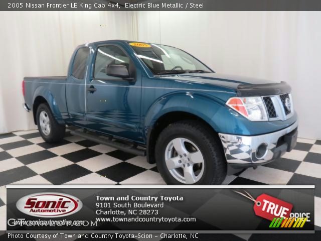 2005 Nissan Frontier LE King Cab 4x4 in Electric Blue Metallic