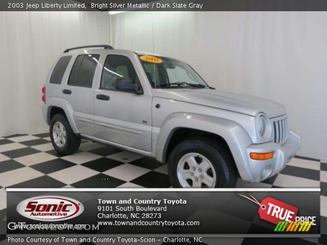 2003 Jeep Liberty Limited in Bright Silver Metallic