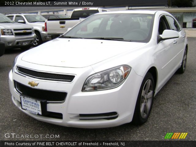 2012 Chevrolet Malibu LT in Summit White