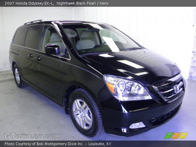 2007 Honda Odyssey EX-L in Nighthawk Black Pearl