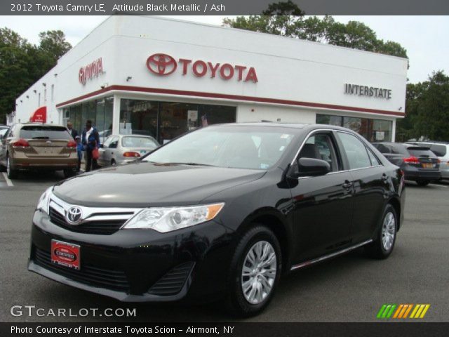 2012 Toyota Camry LE in Attitude Black Metallic